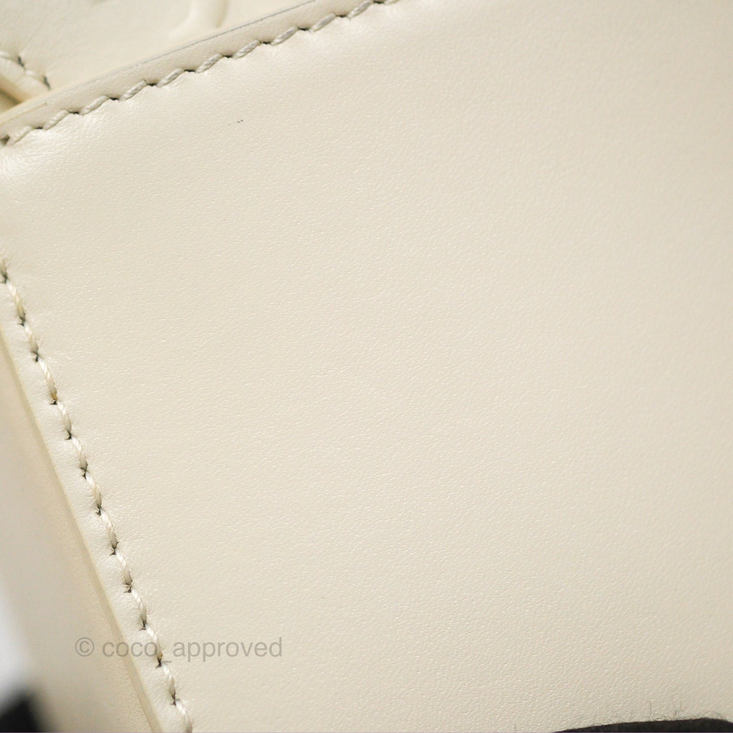 Christian Dior 30 Montaigne Box Bag White Calfskin