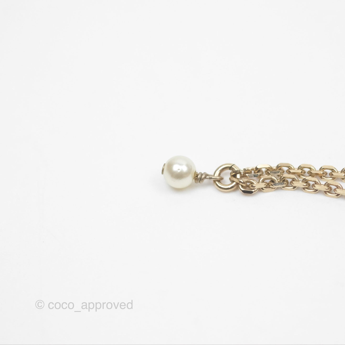 Christian Dior Double Necklace Bee Star Clover Crystals Pearls Gold Tone