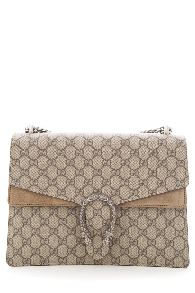 Gucci Brown Monogram Dionysus Handbag
