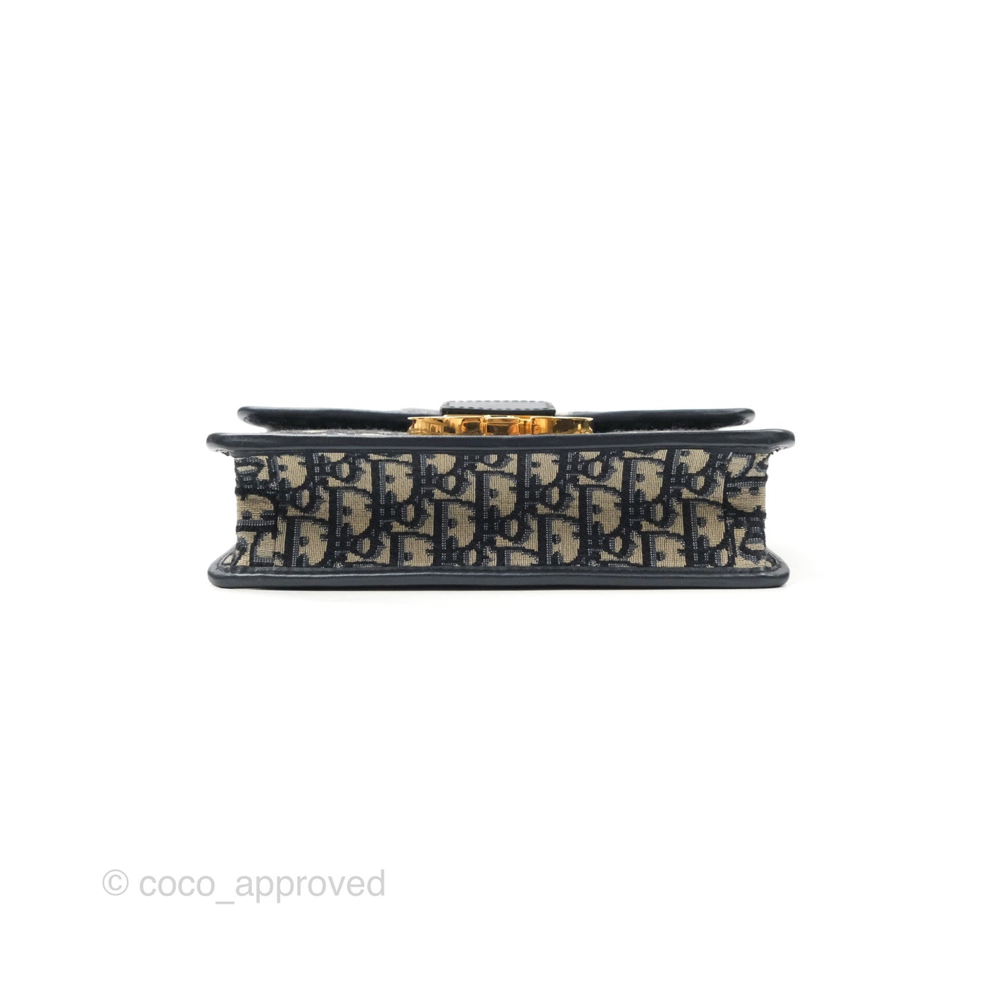 Dior 30 Montaigne Bag Blue Dior Oblique Jacquard