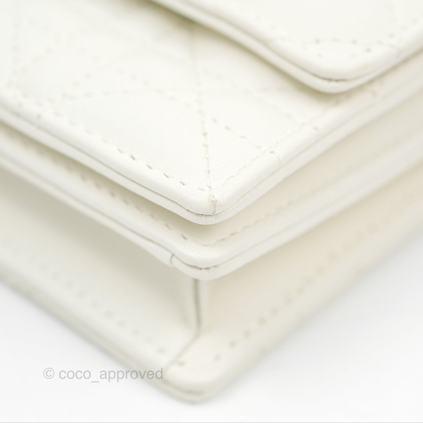 Dior Miss Dior Mini Bag White Cannage Lambskin