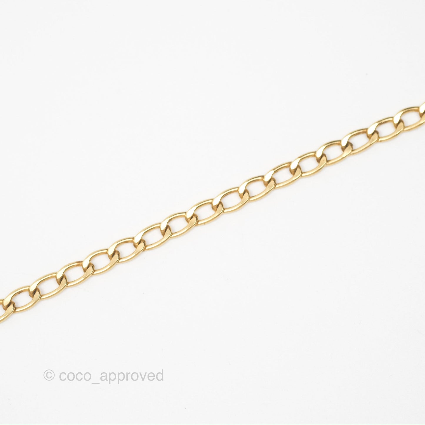 Christian Dior Petit CD Choker Necklace Gold Tone
