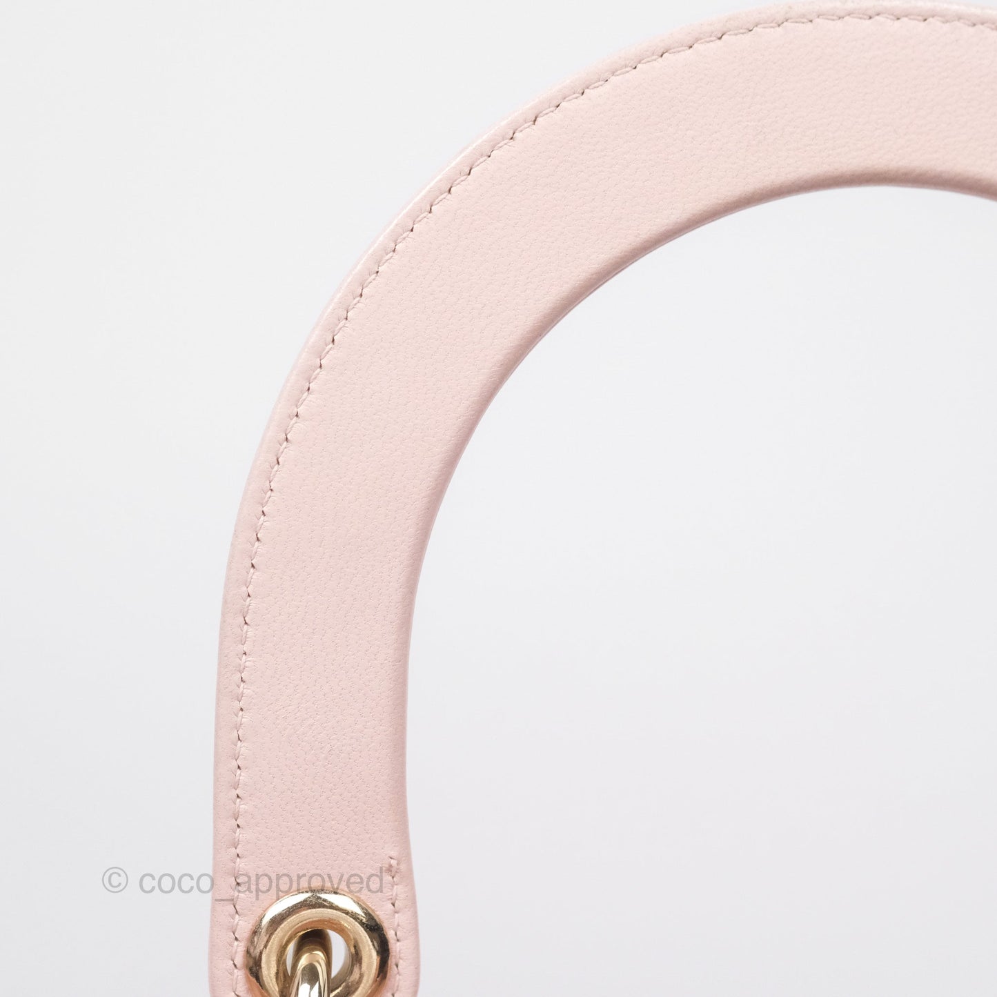 Christian Dior Medium Lady Dior Pink Lambskin Gold Hardware