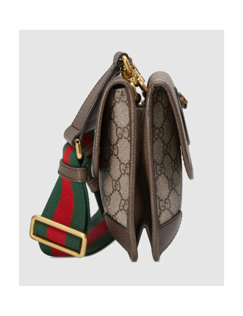 Gucci GG Supreme canvas small messenger bag