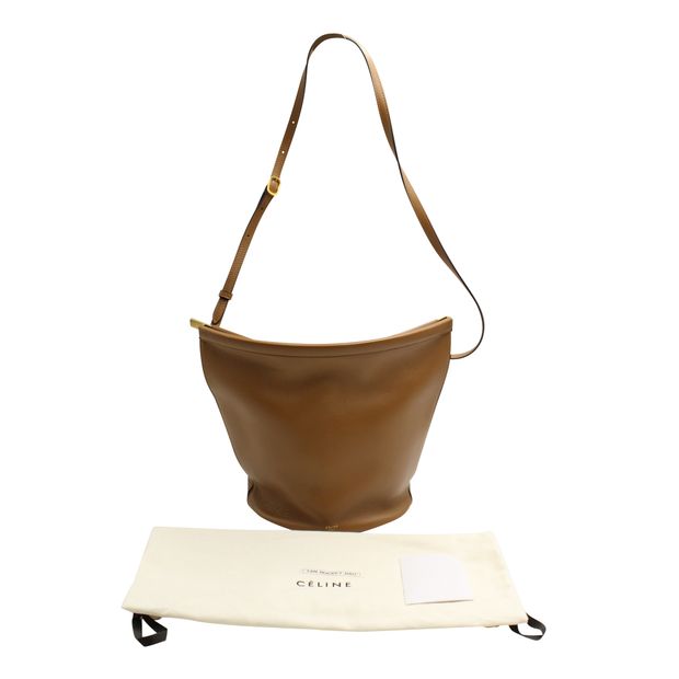 Celine Clasp Bucket Bag
