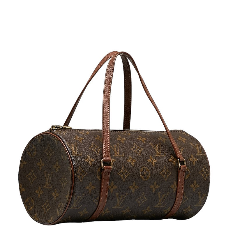 Louis Vuitton Monogram Papillon 26 (Old) Handbag M51366 Brown PVC Leather Louis Vuitton