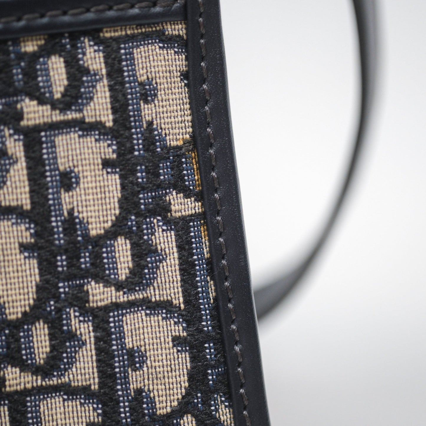 Dior 30 Montaigne Bag Blue Dior Oblique Jacquard