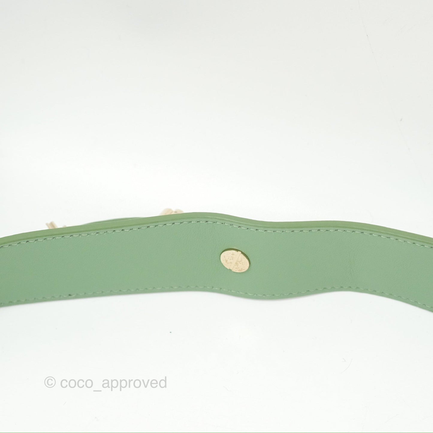 Christian Dior My ABCDior Lady Dior Avocado Green Lambskin Gold Hardware