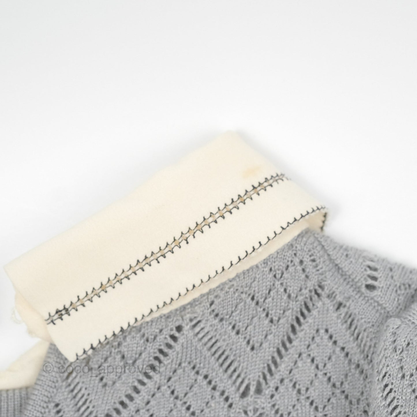 Christian Dior Knit Dress Grey Size 34