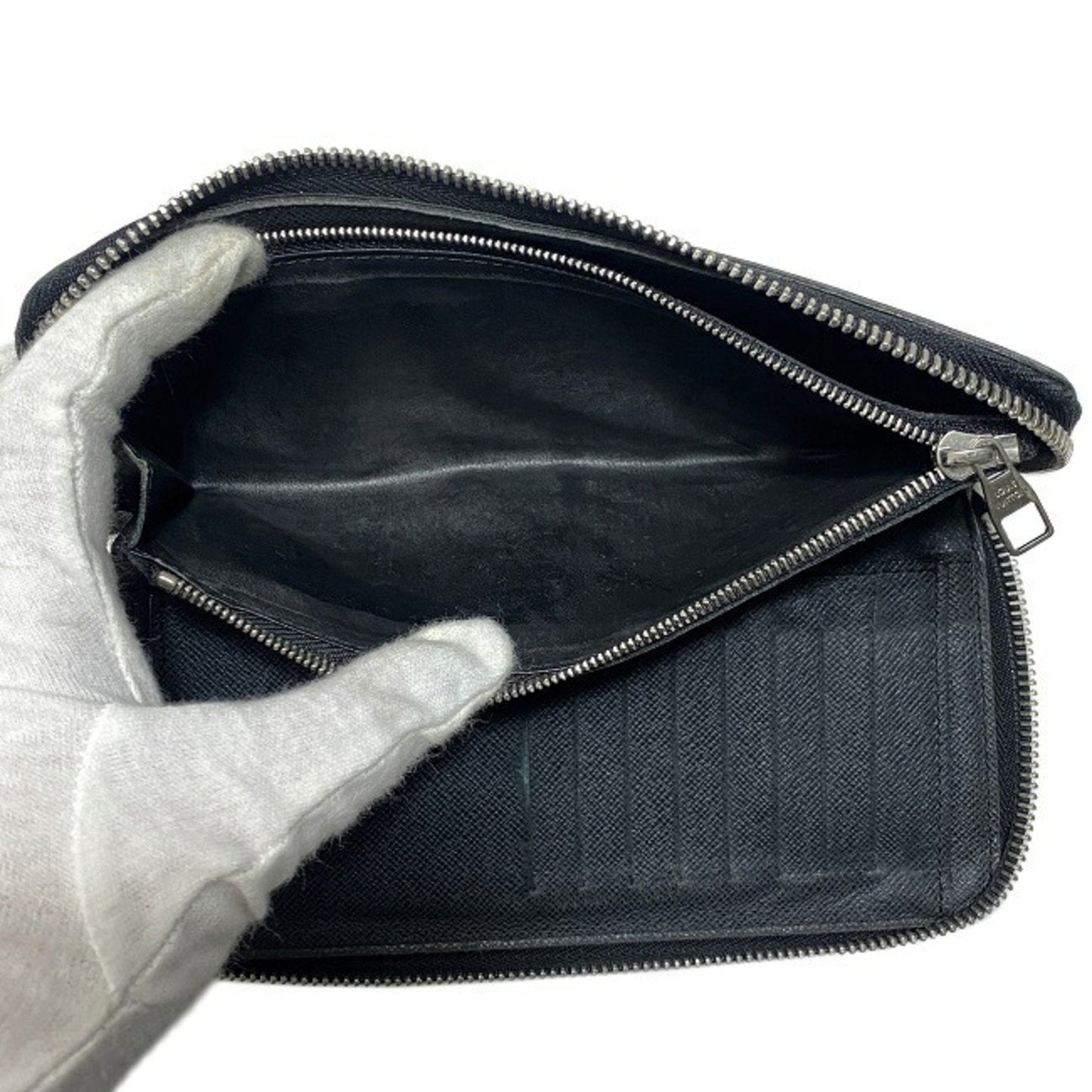 Louis Vuitton Black Leather wallet accessories