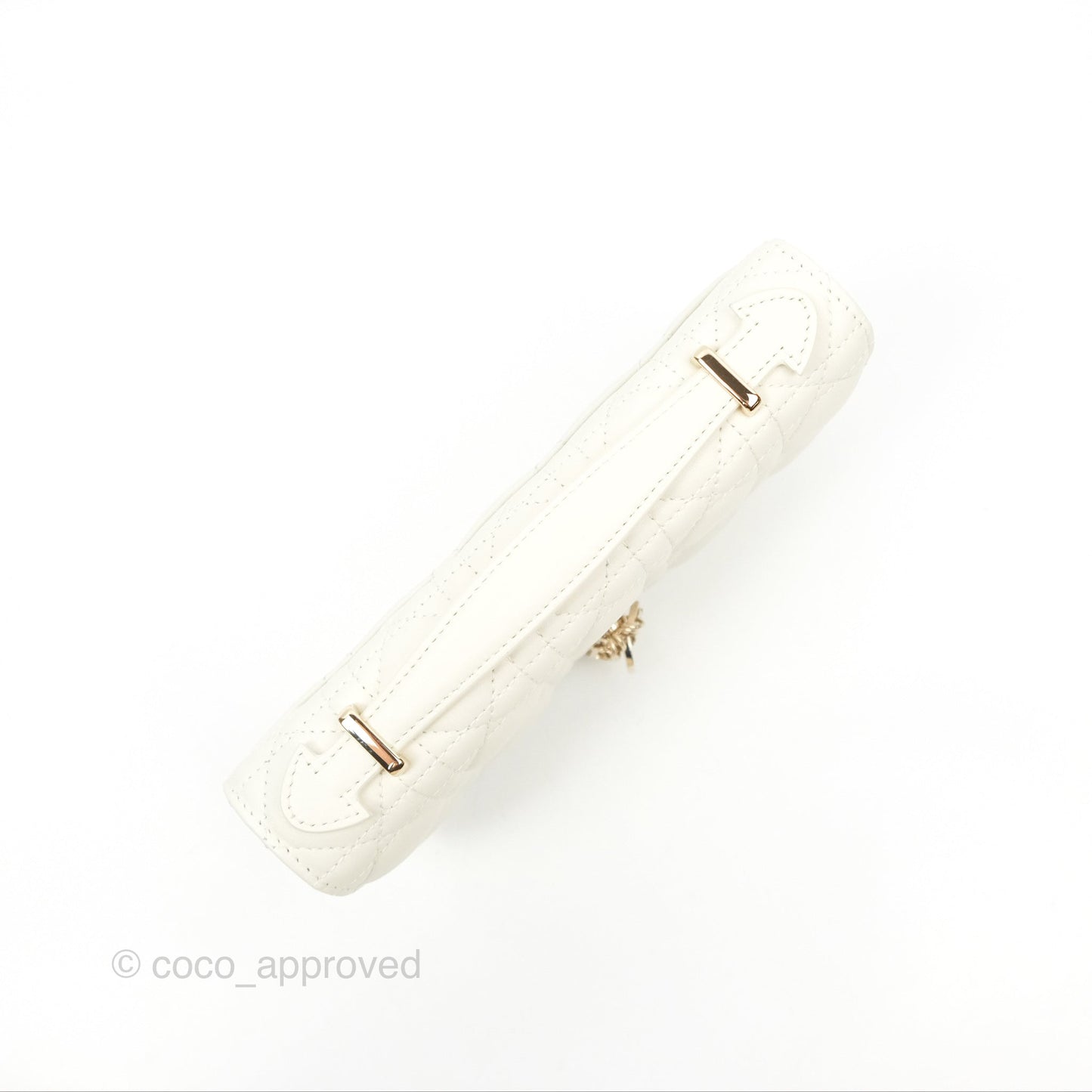 Dior Miss Dior Mini Bag White Cannage Lambskin