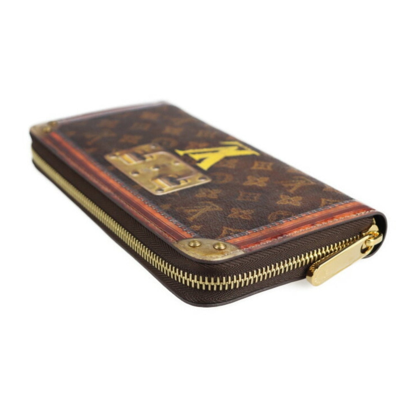 Louis Vuitton Brown Canvas Zippy wallet wallet accessories