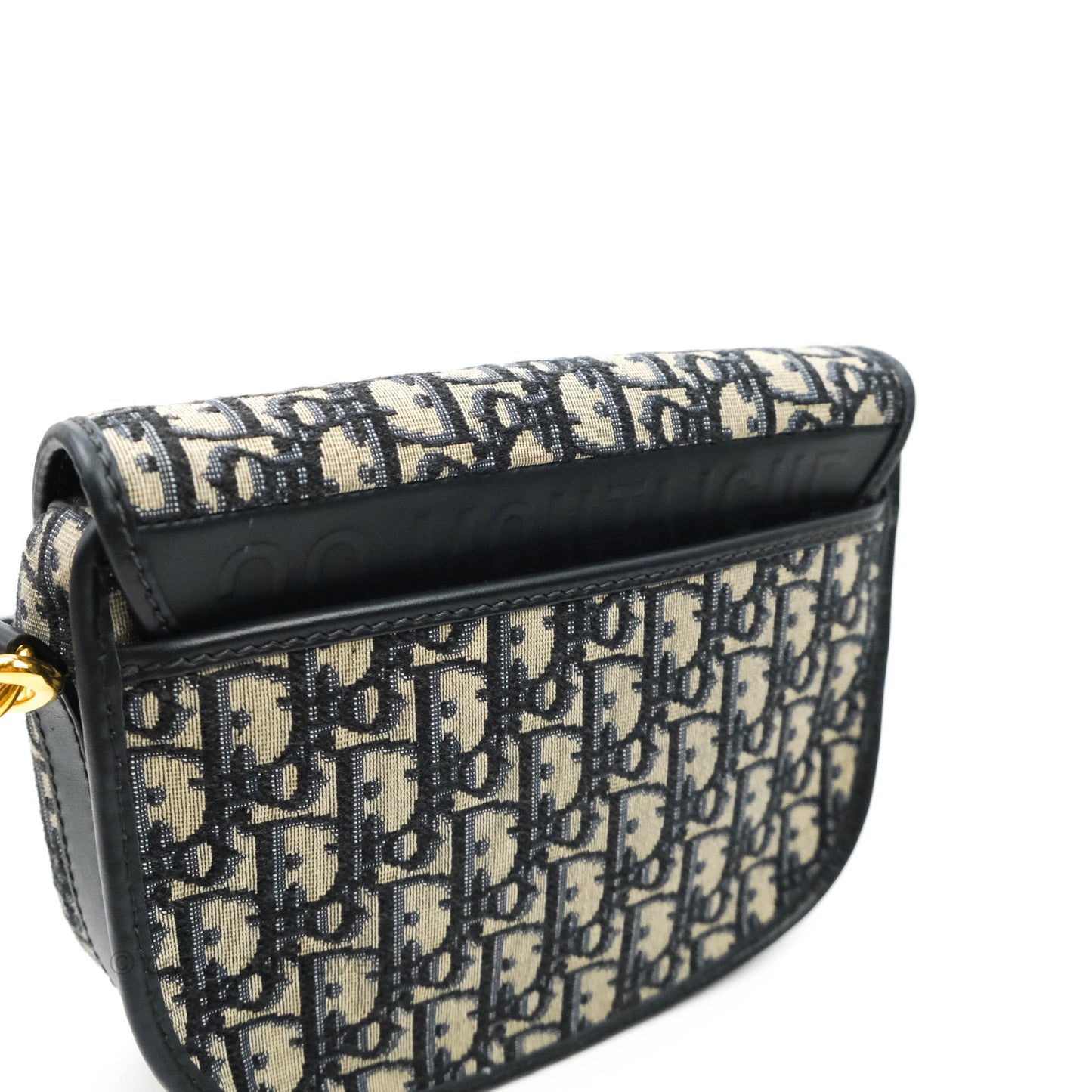 Dior Medium Bobby Bag Blue Oblique Jacquard Canvas