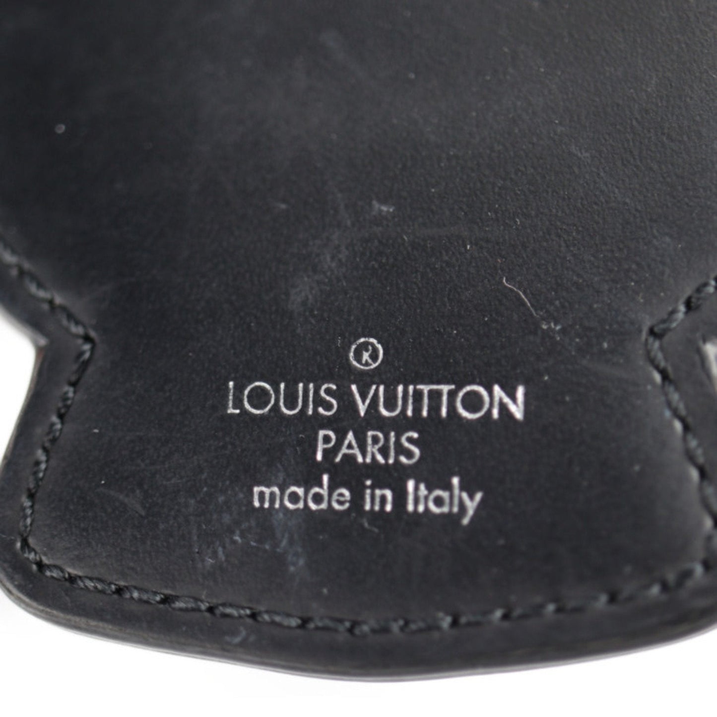 Louis Vuitton Black Metal Bijoux de sac chaine et porte cles wallet accessories