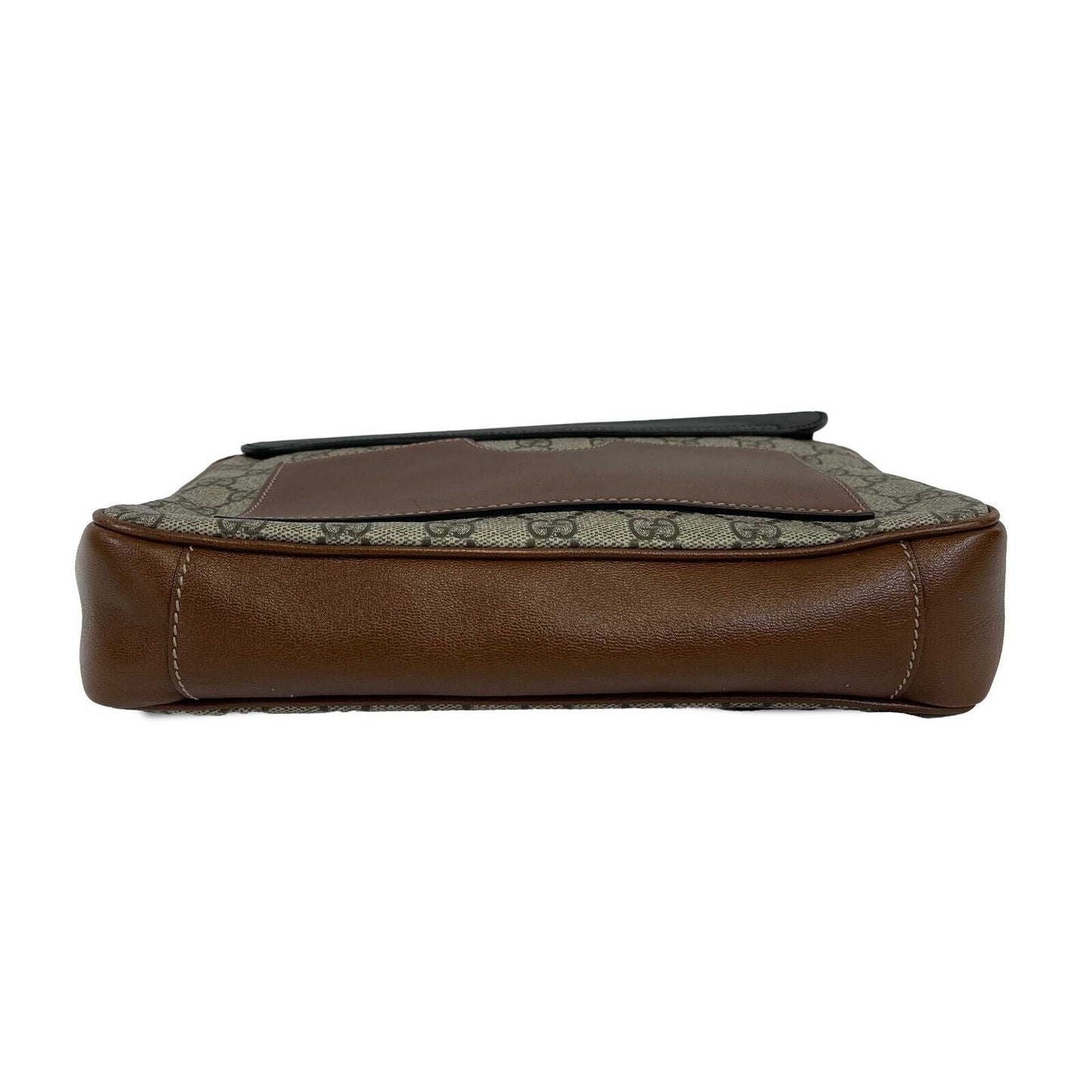 GUCCI - Padlock Mini Monogram Brown Top Handle - Crossbody / Shoulder Bag