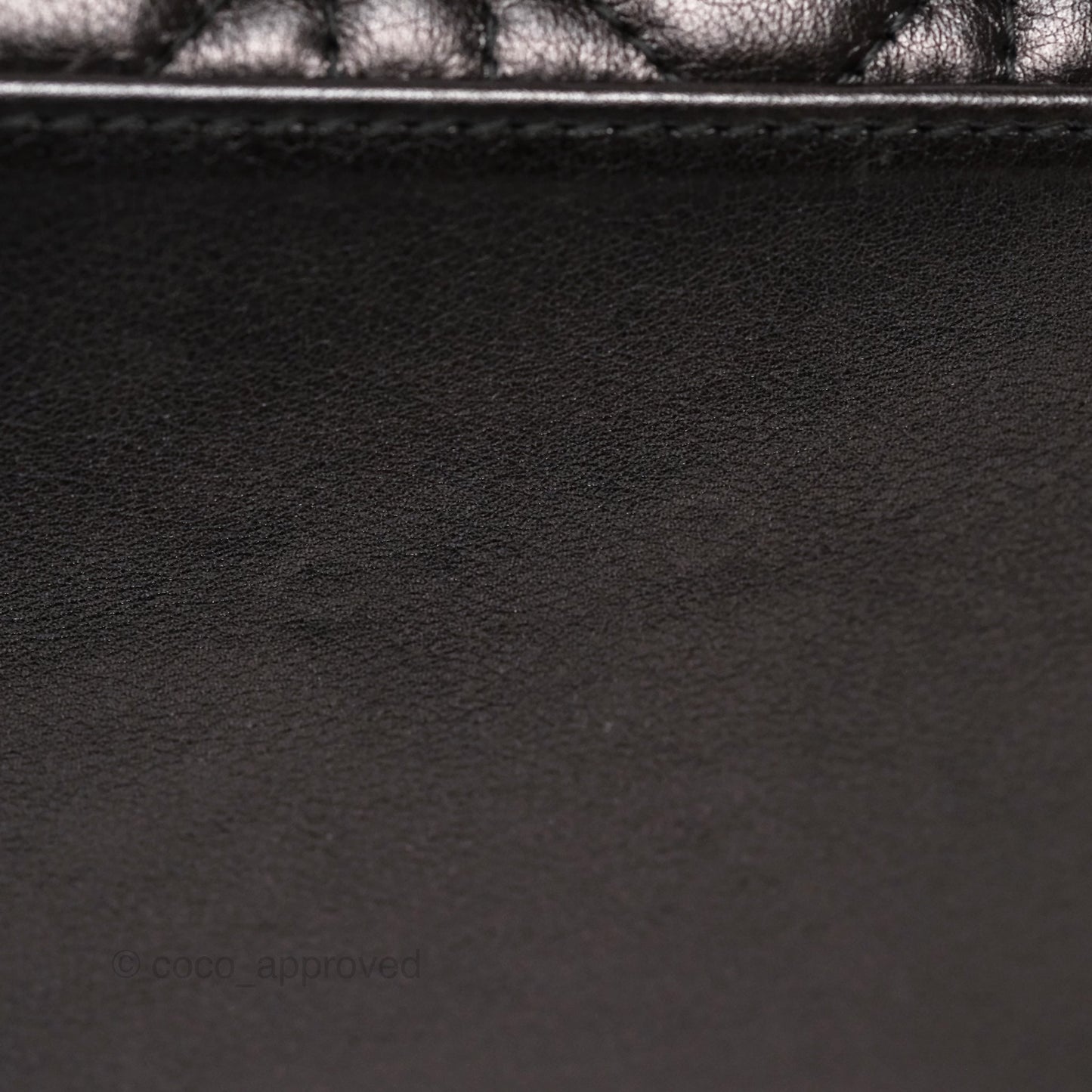 Christian Dior Medium Lady Dior Metallic Dark Grey Lambskin Gold Hardware