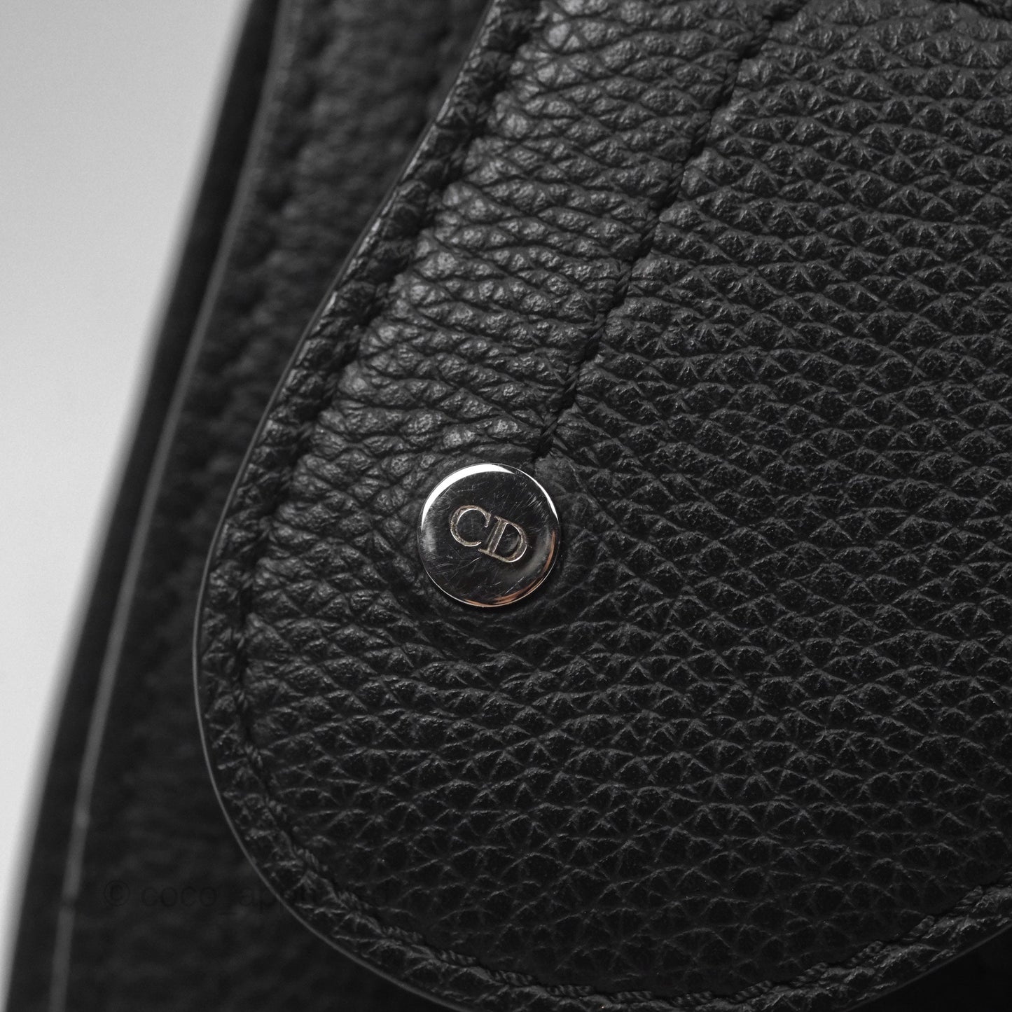 Dior Men's Saddle Bag Black Calfskin