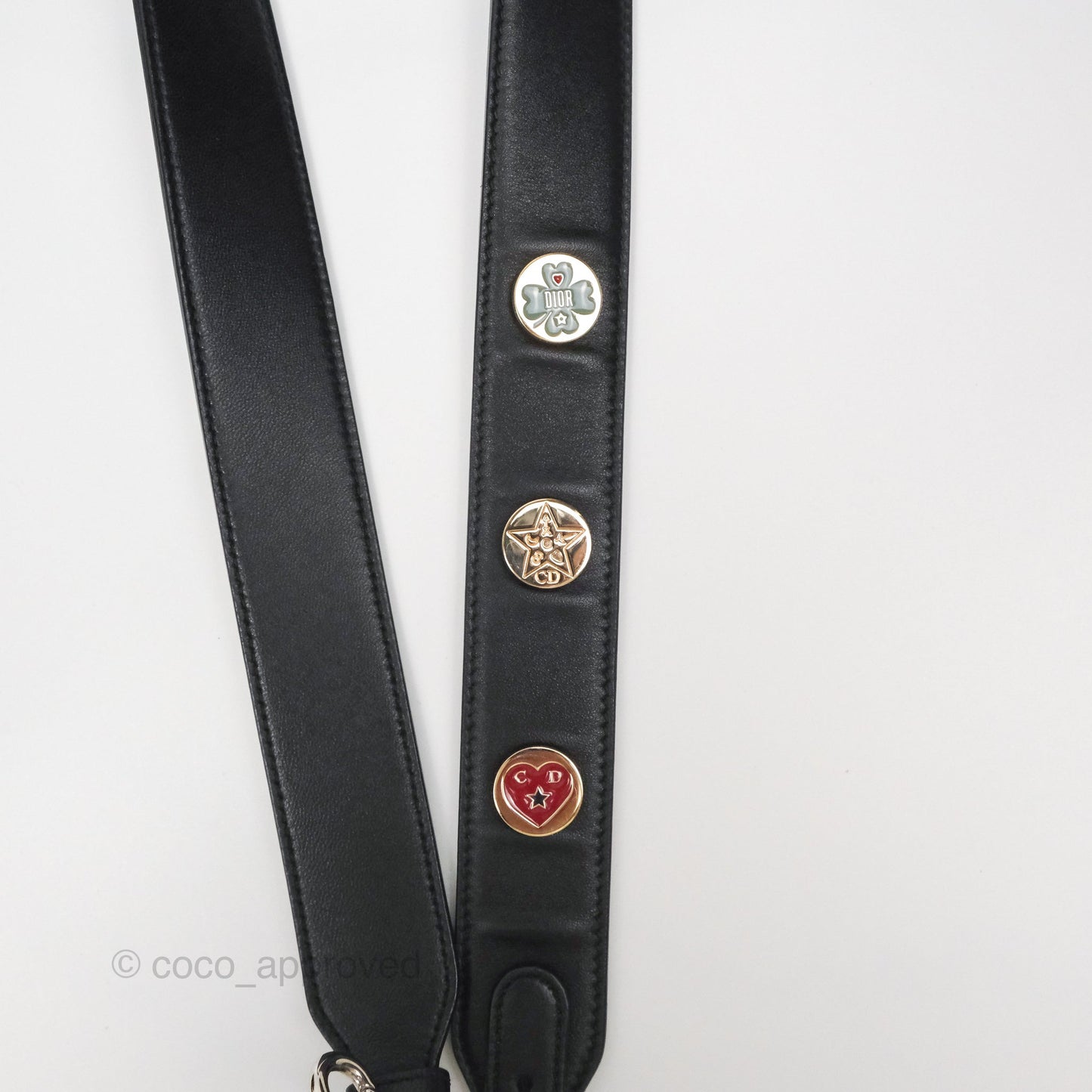 Christian Dior My ABCDior Lady Dior Black Lambskin Silver Hardware