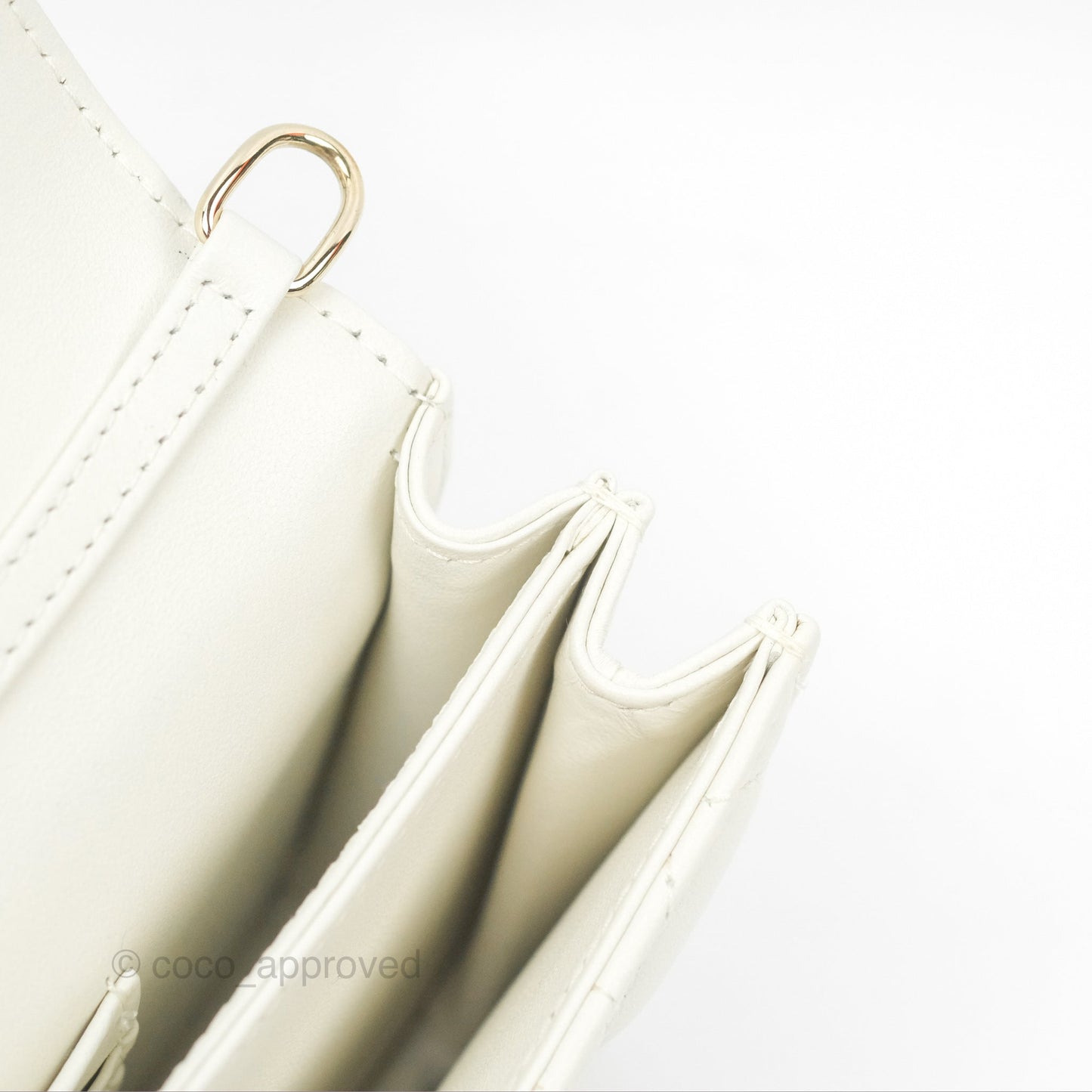 Dior Miss Dior Mini Bag White Cannage Lambskin