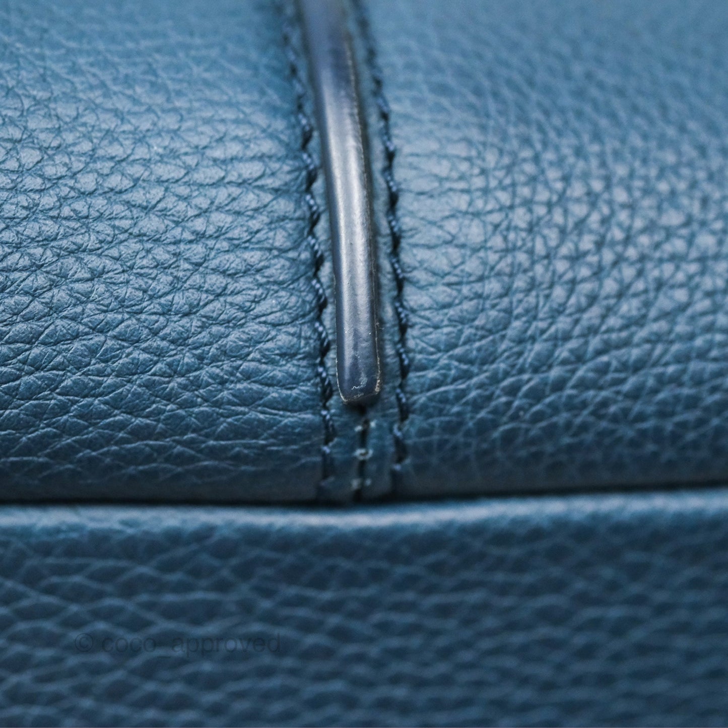 Christian Dior Backpack Calfskin Navy