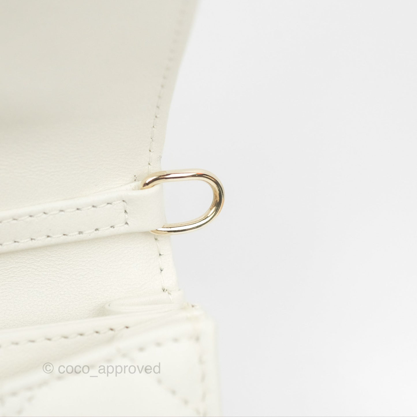 Dior Miss Dior Mini Bag White Cannage Lambskin