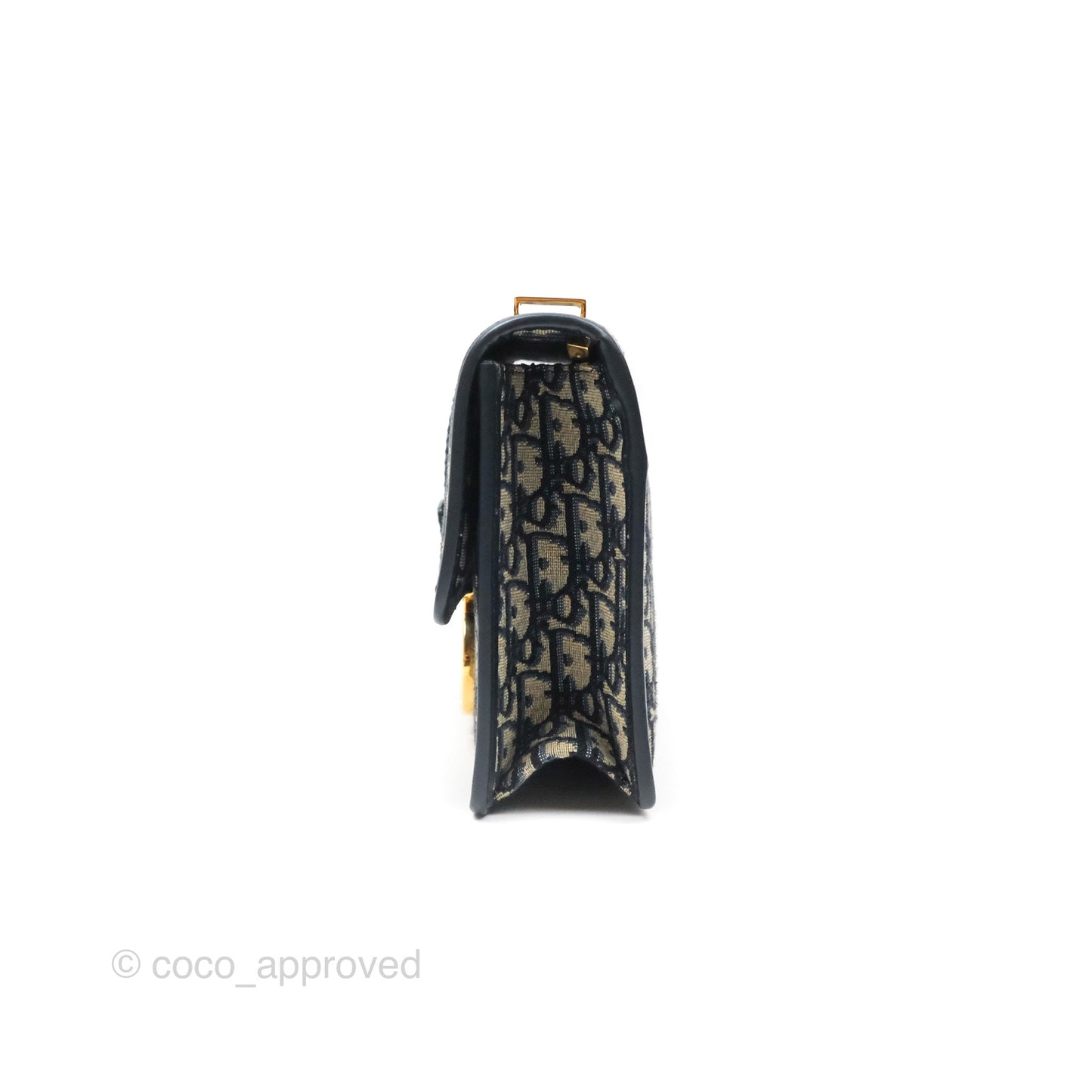 Dior 30 Montaigne Bag Blue Dior Oblique Jacquard