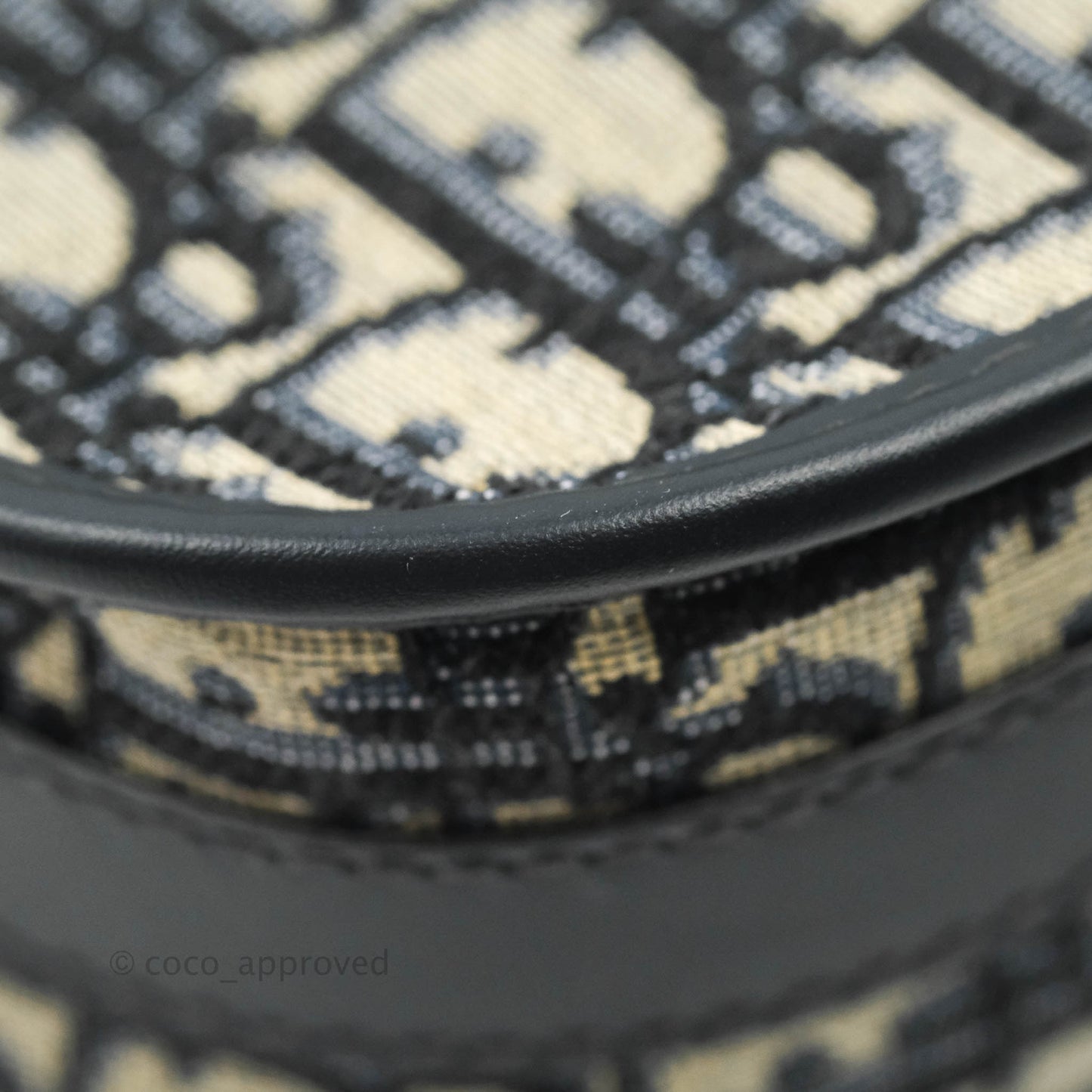 Dior Medium Bobby Bag Blue Oblique Jacquard Canvas