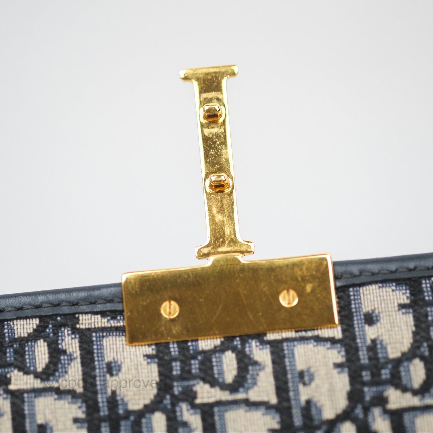 Dior 30 Montaigne Bag Blue Dior Oblique Jacquard