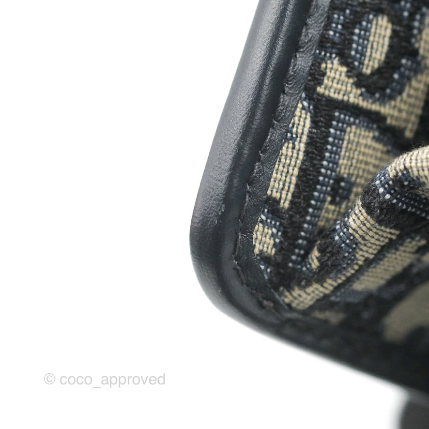 Dior 30 Montaigne Bag Blue Dior Oblique Jacquard