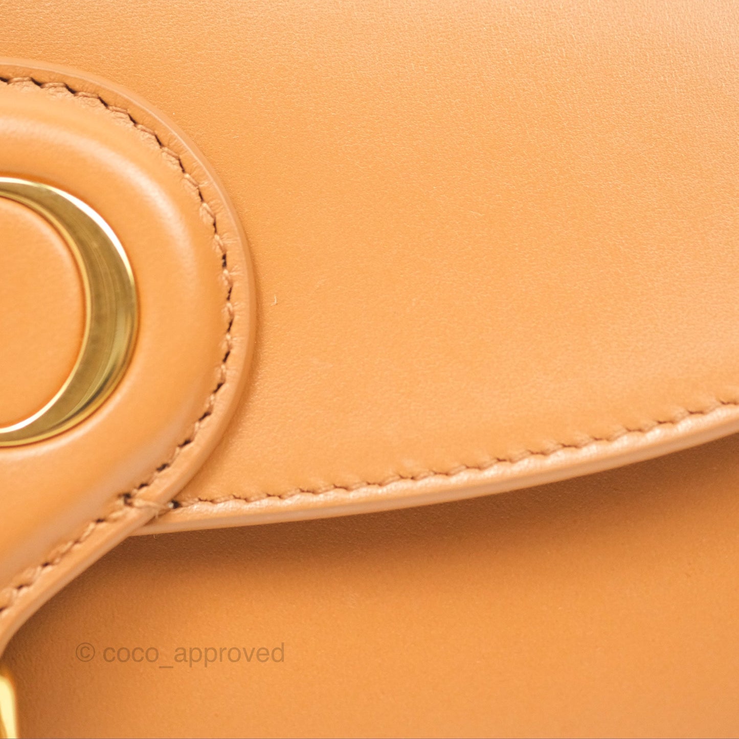 Christian Dior Bobby East-West Bag Calfskin Camel