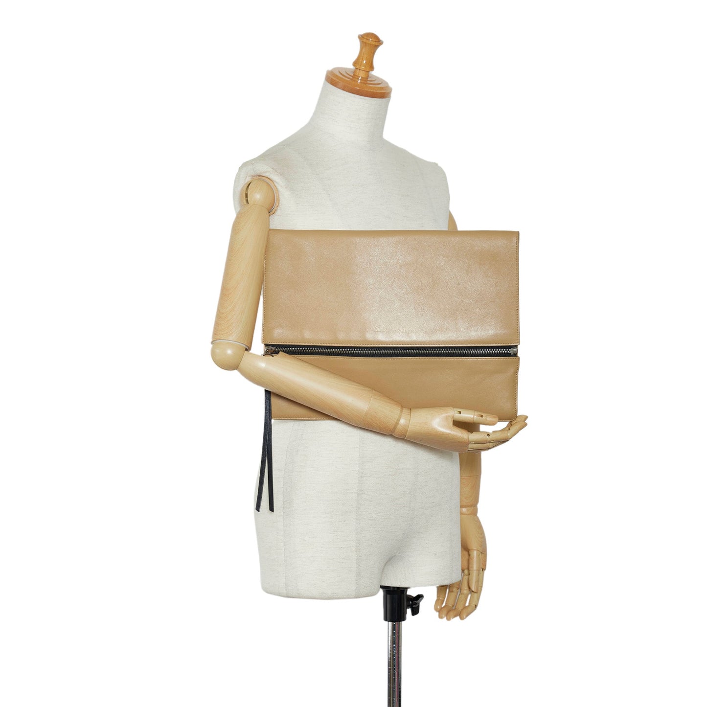 Celine Oversized Zip Clutch Bag
