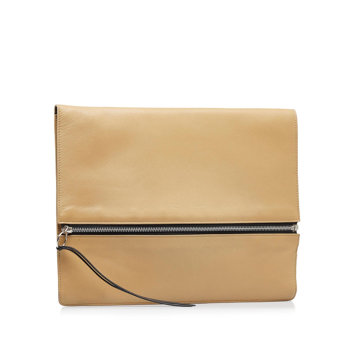 Celine Oversized Zip Clutch Bag
