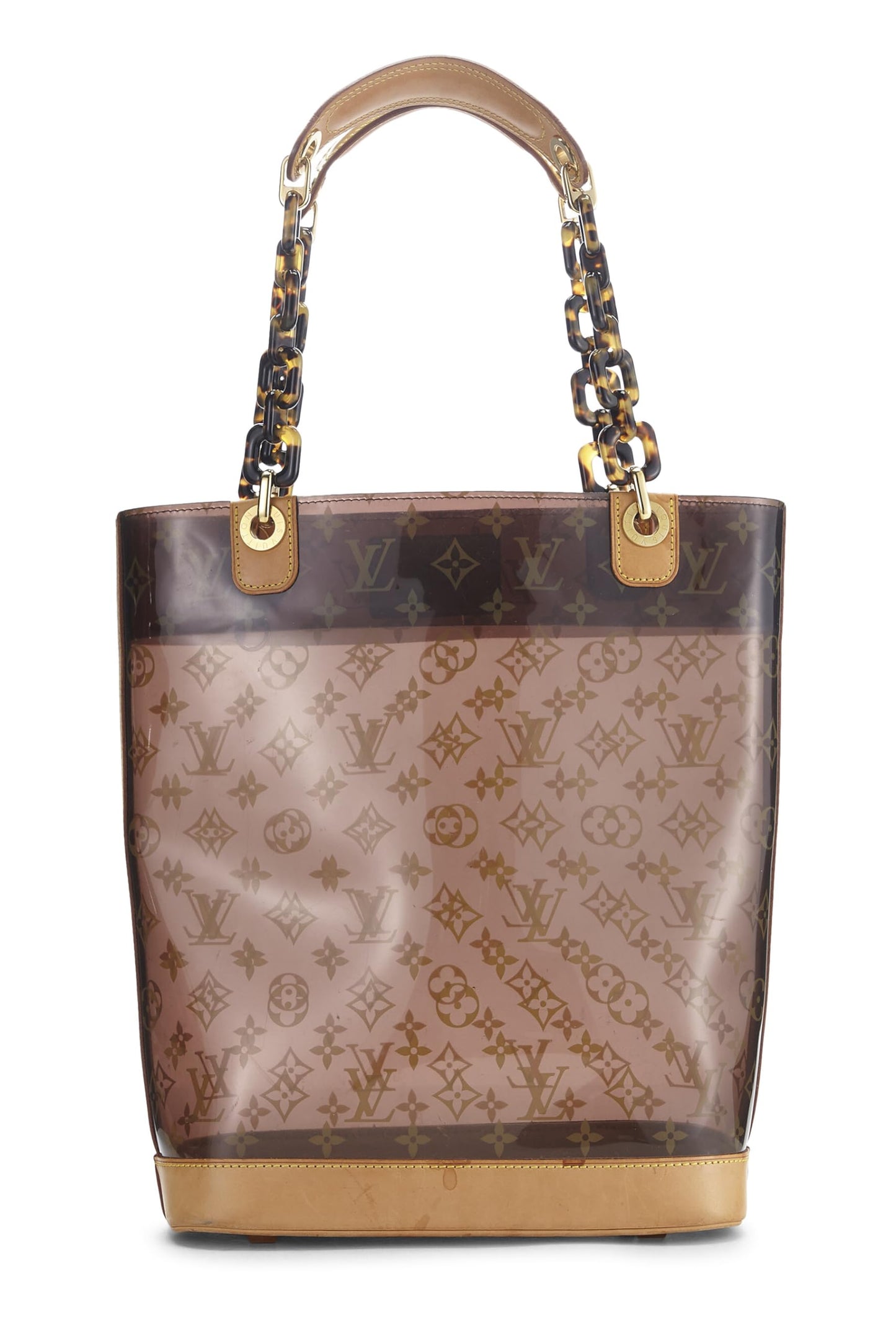 Louis Vuitton, Monogram Ambre Vinyl Cabas MM, Brown