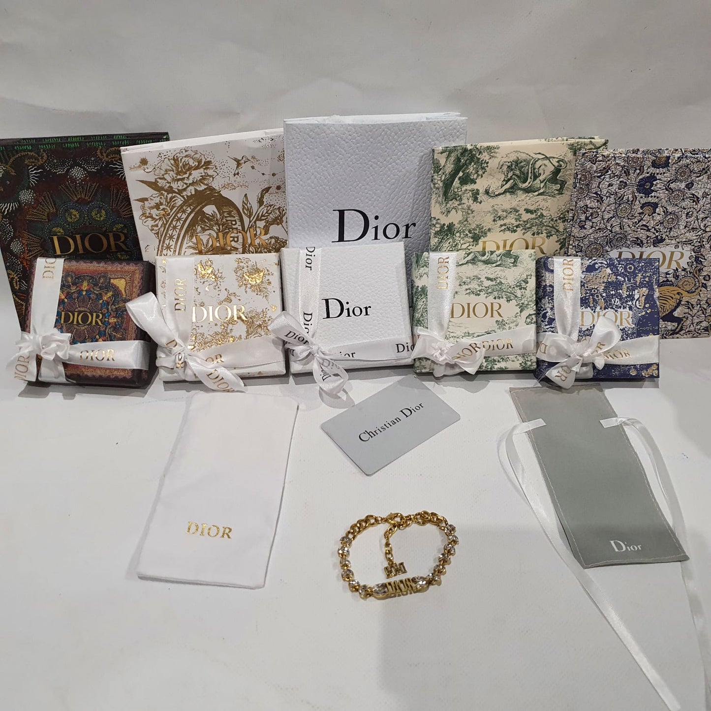 Christian Dior Necklace, bracelet and earrings