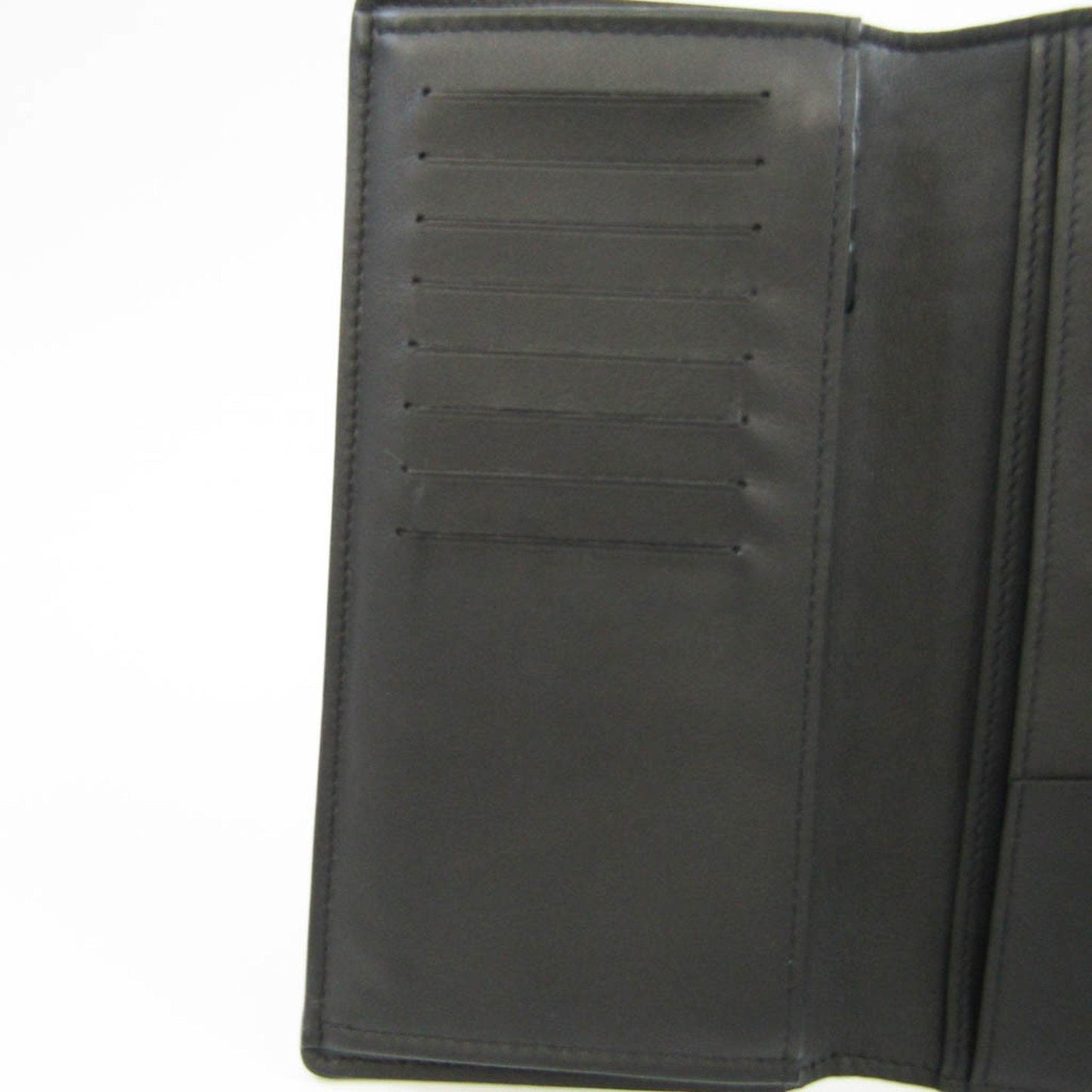 Louis Vuitton Black Canvas Portefeuille Brazza wallet accessories
