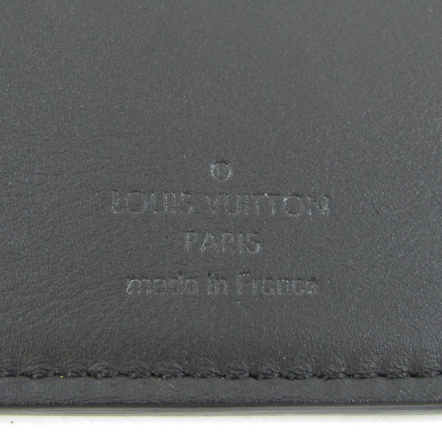 Louis Vuitton Black Canvas Portefeuille Brazza wallet accessories