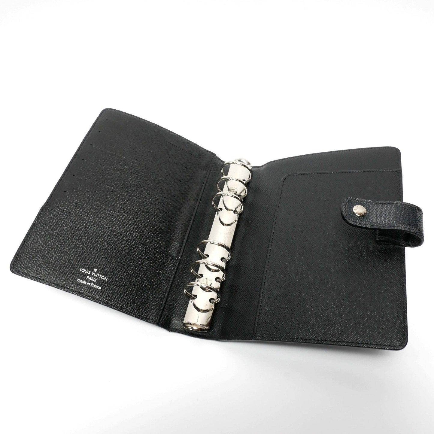 Louis Vuitton Gray Canvas Couverture agenda de poche wallet accessories