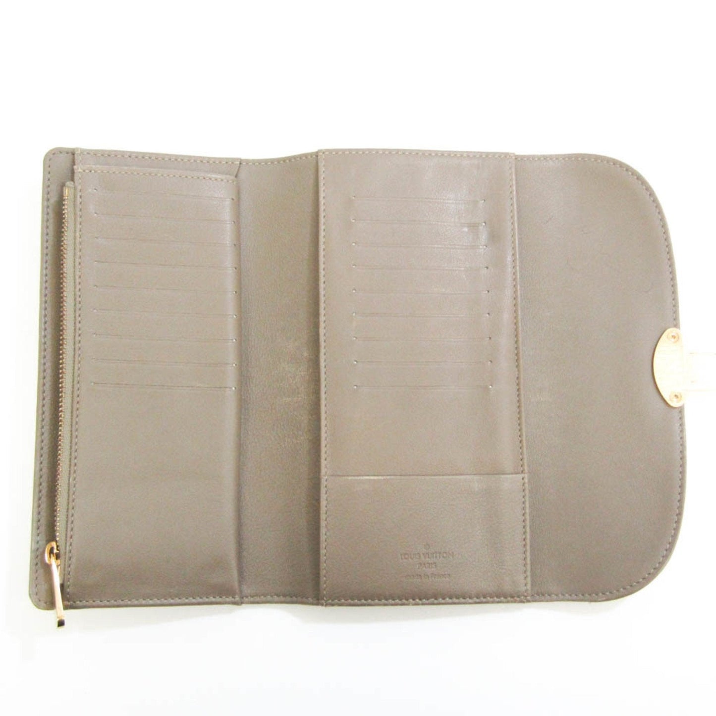 Louis Vuitton Beige Leather Mahina wallet accessories