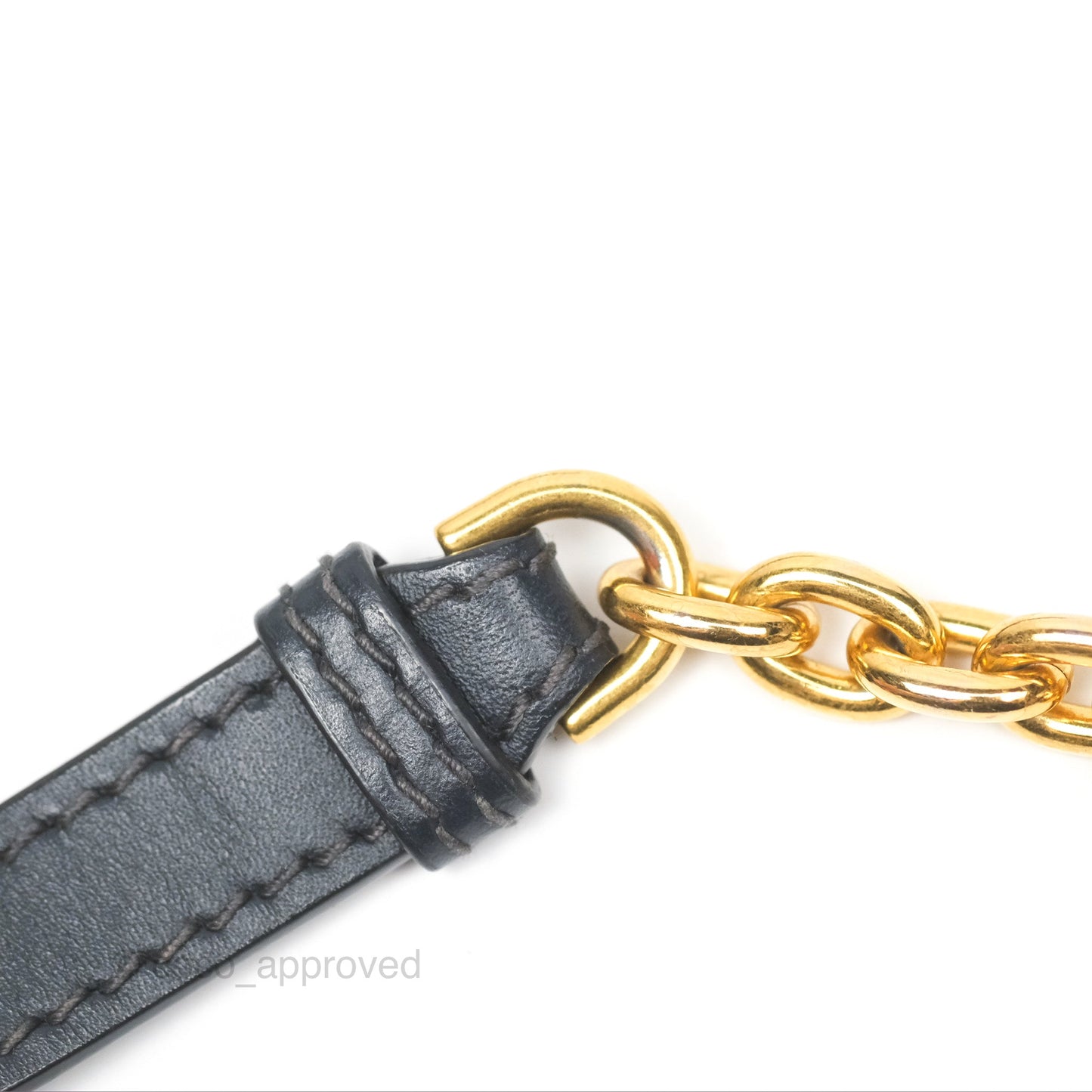 Christian Dior 30 Montaigne with Chain Blue Dior Oblique Jacquard