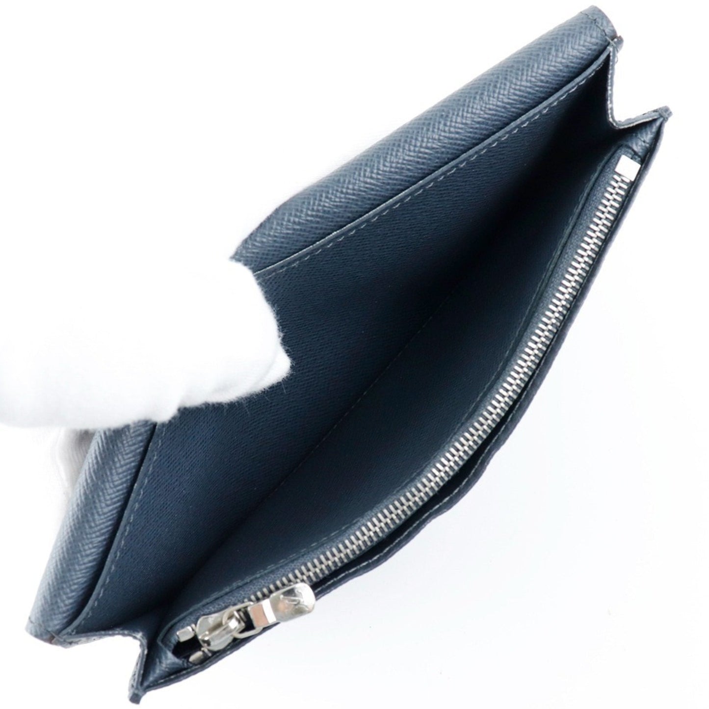 Louis Vuitton Black Leather Portefeuille Brazza wallet accessories