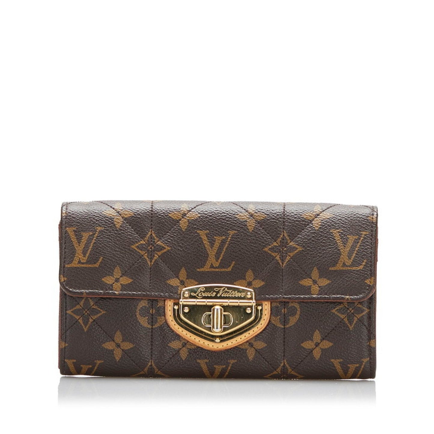 Louis Vuitton Brown Canvas Pallas wallet accessories