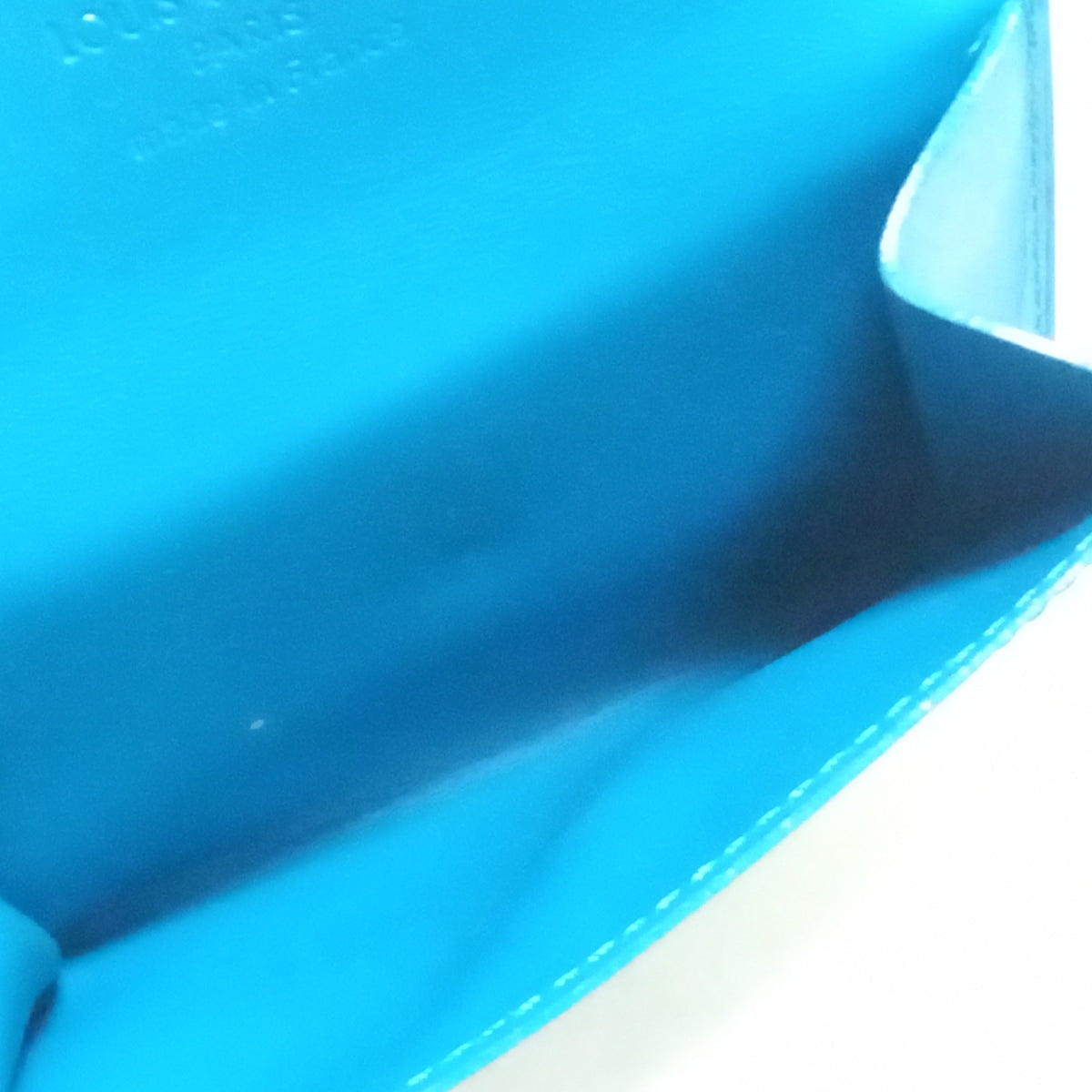 Louis Vuitton Blue Patent leather Ludlow wallet accessories