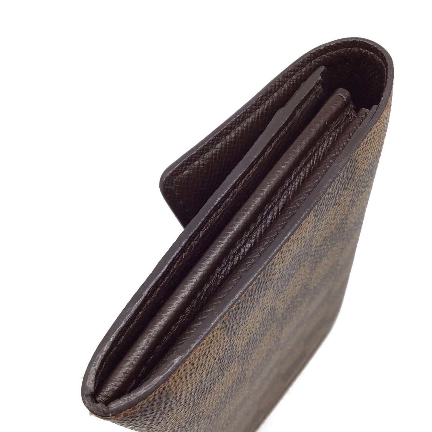 Louis Vuitton Brown Canvas Portefeuille Sarah wallet accessories