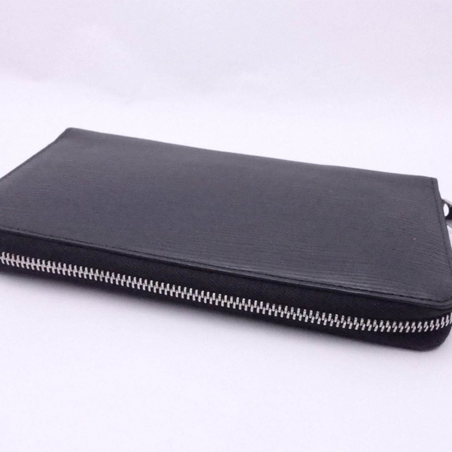 Louis Vuitton Black Leather Portefeuille zippy wallet accessories