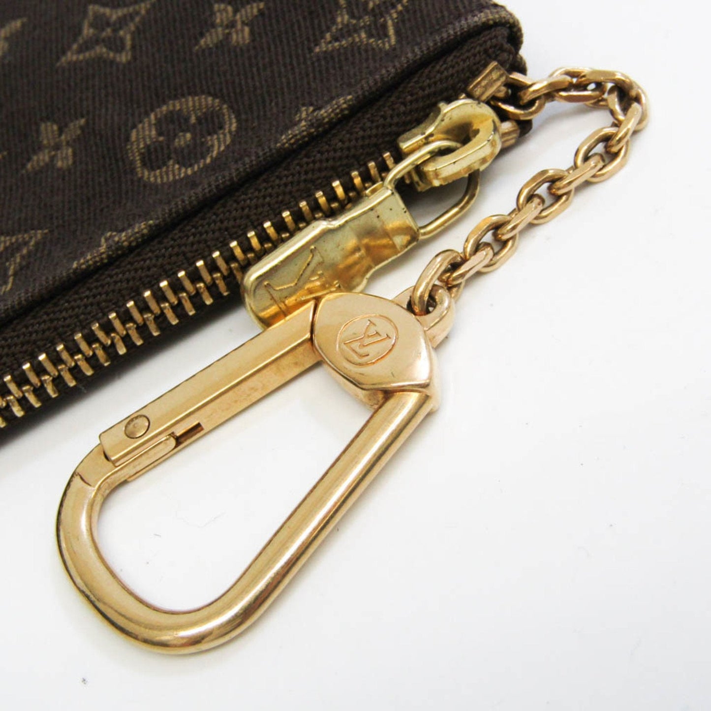 Louis Vuitton Brown Denim - Jeans Pochette Cles wallet accessories