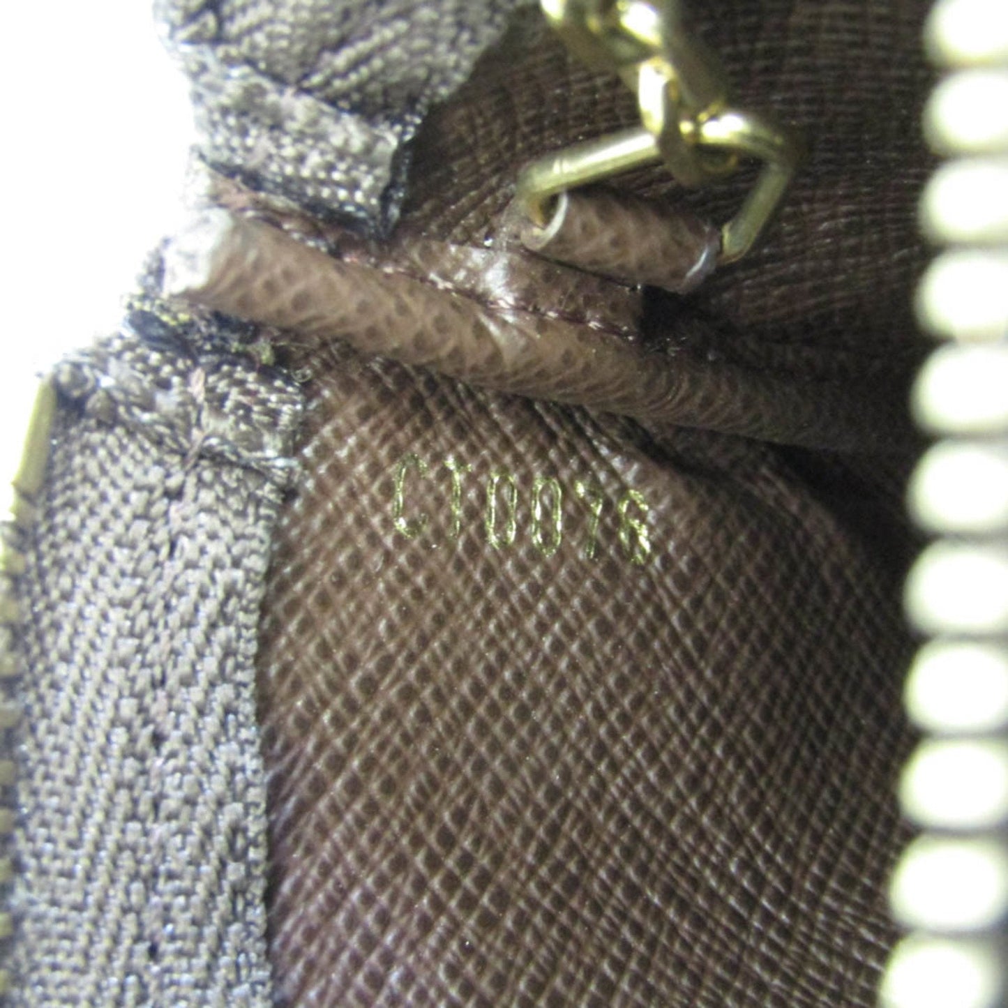 Louis Vuitton Brown Denim - Jeans Pochette Cles wallet accessories