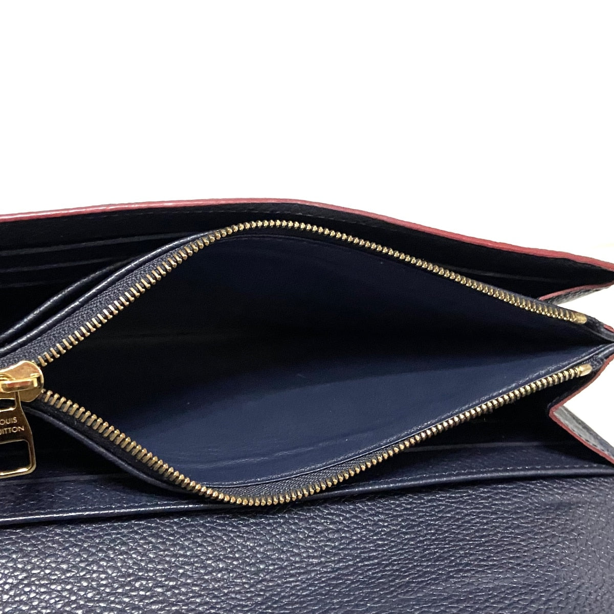 Louis Vuitton Black Leather Sarah wallet accessories
