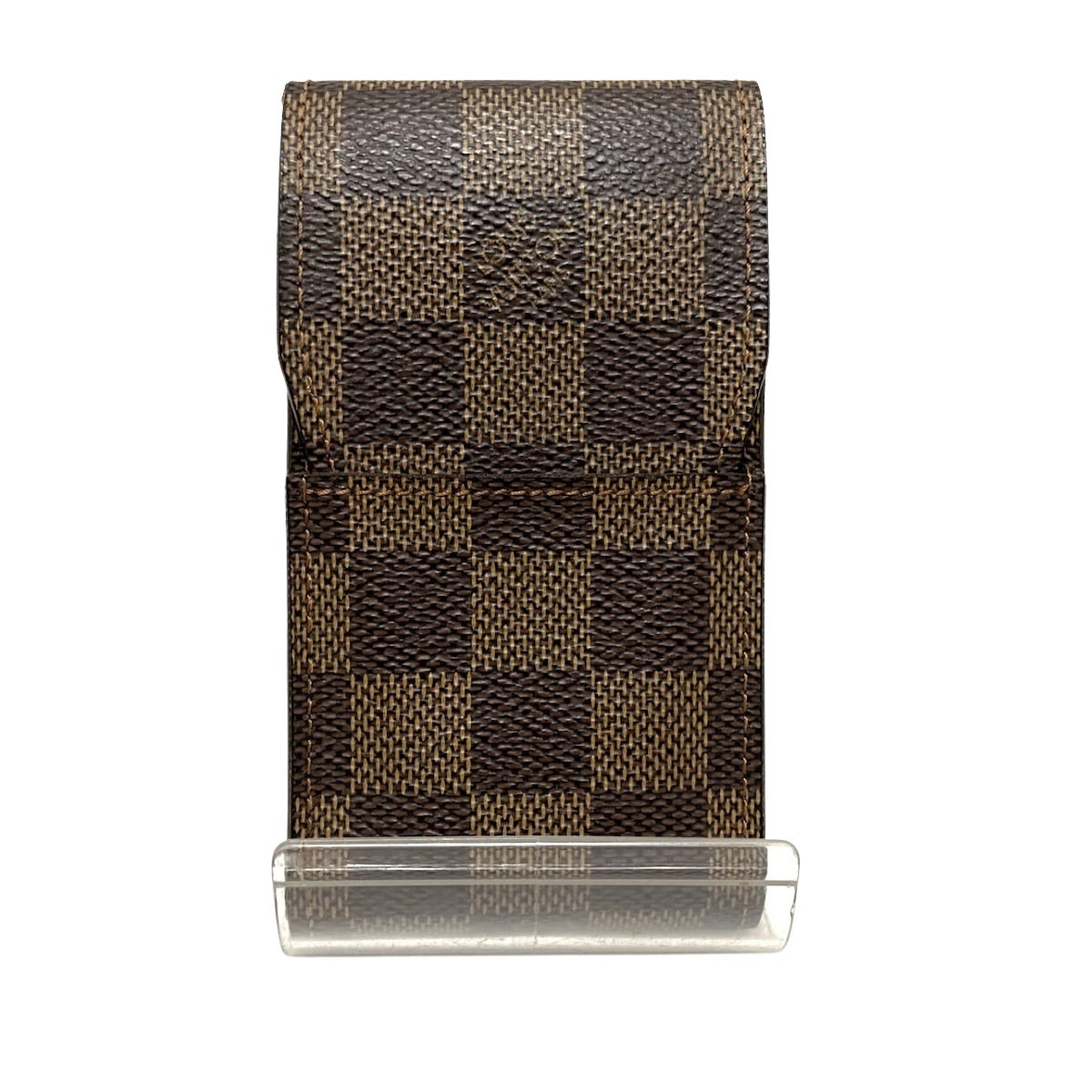 Louis Vuitton Brown Canvas etui cigarettes wallet accessories