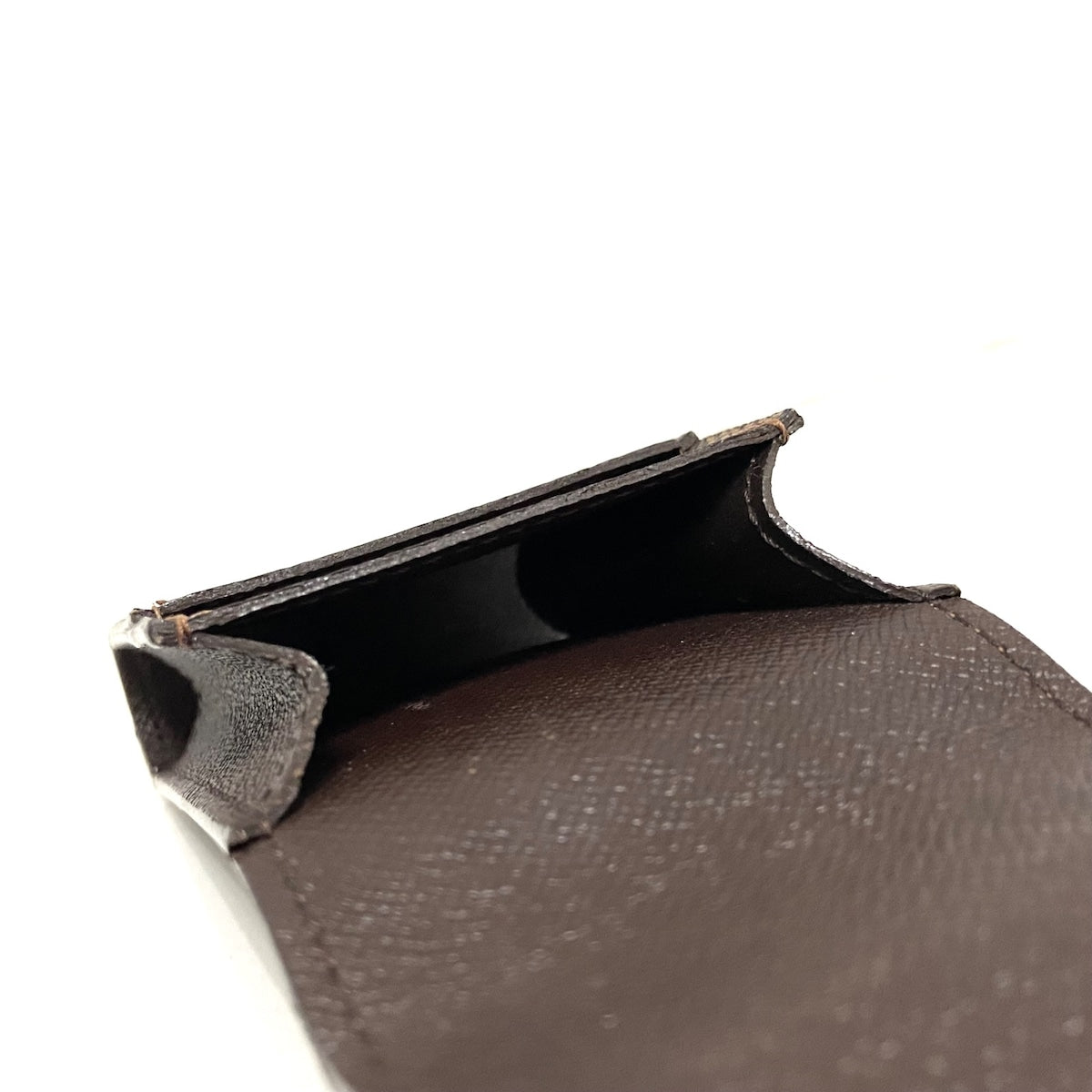Louis Vuitton Brown Canvas etui cigarettes wallet accessories