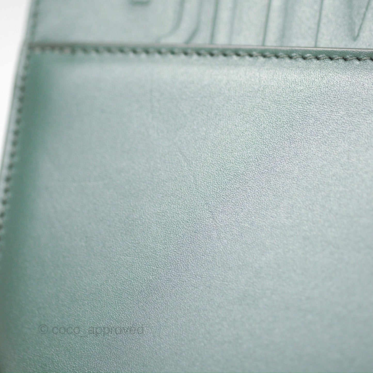 Dior 30 Montaigne Bag Teal Green Box Calfskin